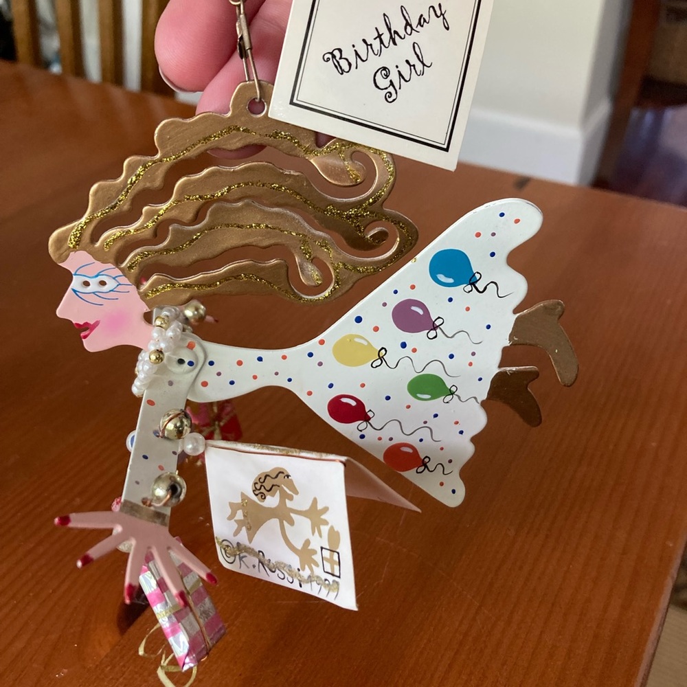 K. Rossi 1999 Birthday Girl ornament